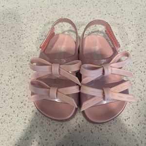 Mini Melissa Bow sandals